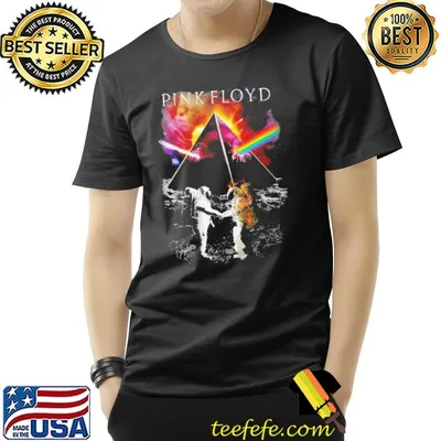 Pink Floyd band logo rock astronaut on the moon gift shirt