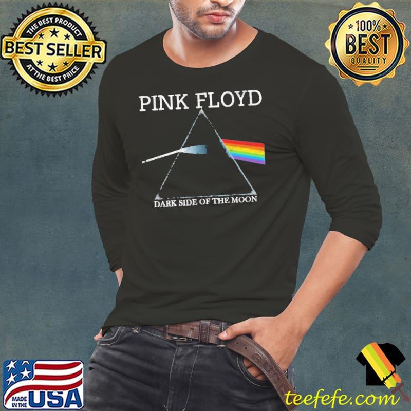 Pink Floyd Dark Side Of The Moon Rainbow Shirt Long Sleeve Tee Pink Floyd Dark Side Of The Moon Rainbow Shirt Long Sleeve Tee