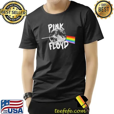 Pink Floyd logo band rock music rainbow gift shirt