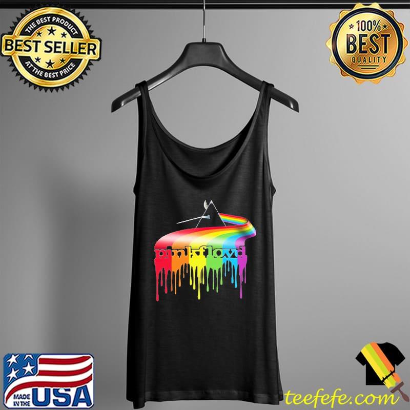Pink Floyd Painting Rainbow Shirt Tank Top Pink Floyd Painting Rainbow Shirt Tank Top