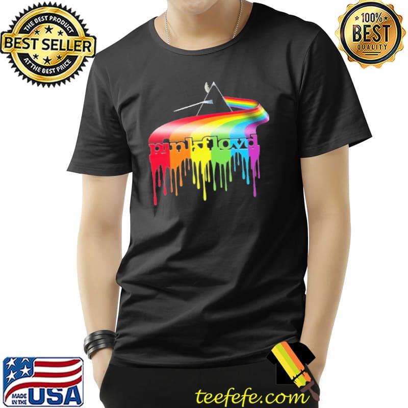 Pink Floyd Painting Rainbow Shirt Pink Floyd Painting Rainbow Shirt