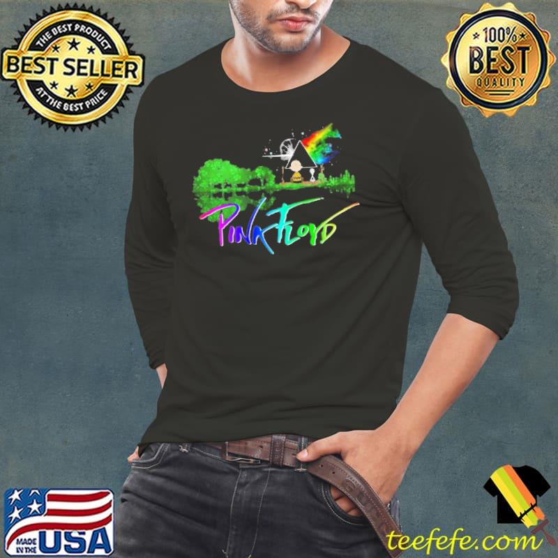 Pink Floyd Snoopy Guitar Lake Shirt Long Sleeve Tee Pink Floyd Snoopy Guitar Lake Shirt Long Sleeve Tee