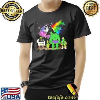 Pink Floyd The Dark Side Of The Moon Cartoon Shirt