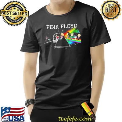 Pink Floyd THe Dark Side Of The Moon Snoopy Shirt