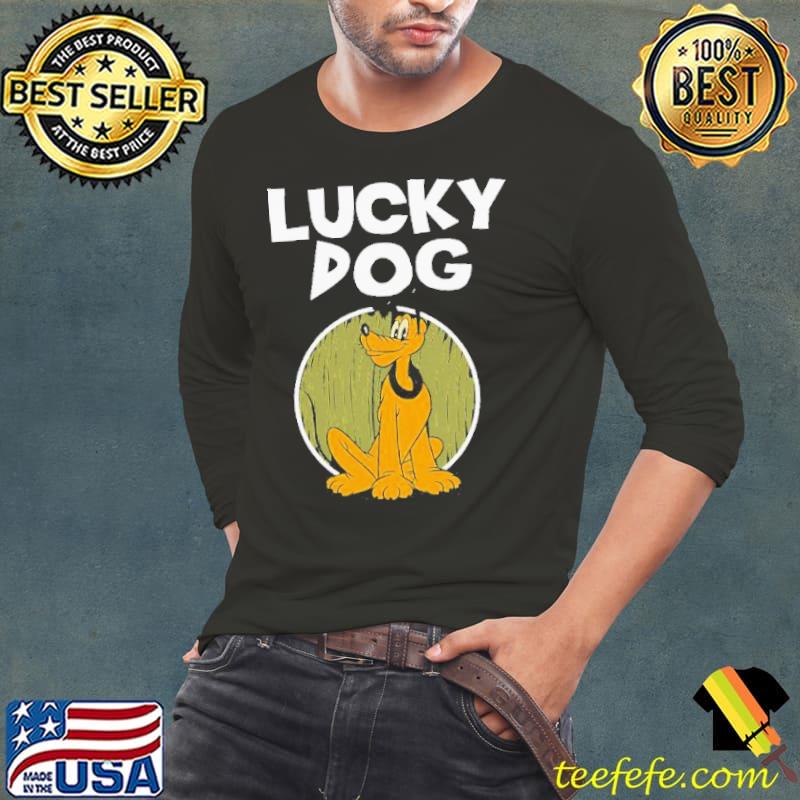 Pluto dog disney fan lucky dog gift Long Sleeve Tee Pluto dog disney fan lucky dog gift Long Sleeve Tee
