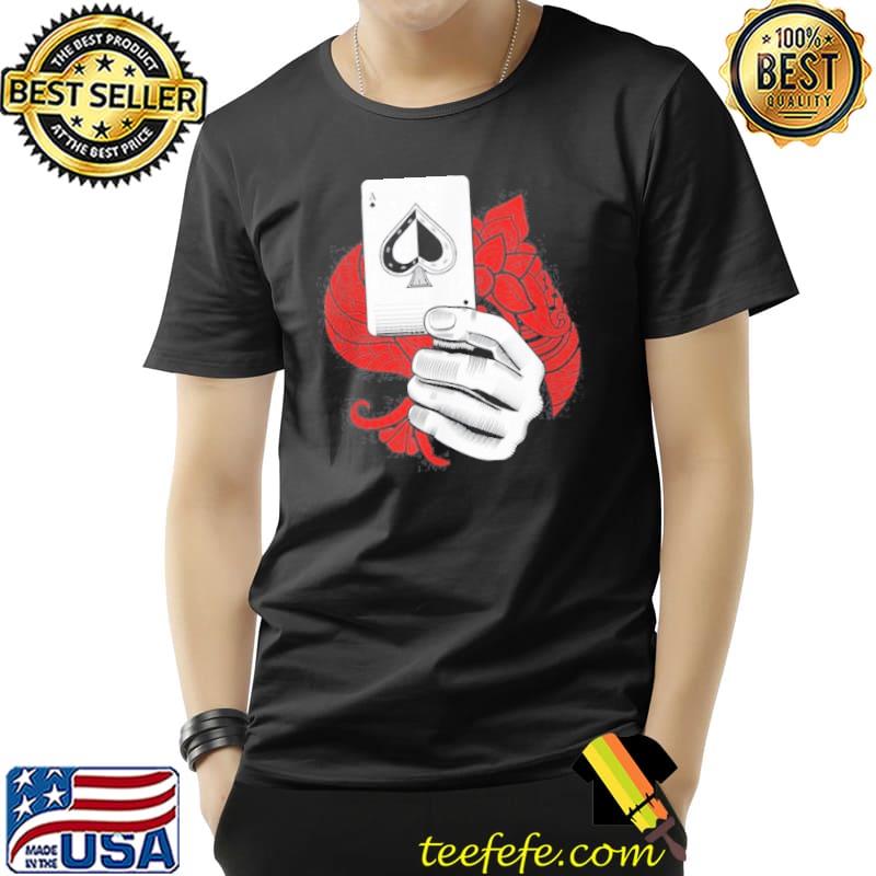 Poker game playing cards gambler hands casino game holdem Unisex Poker game playing cards gambler hands casino game holdem Unisex