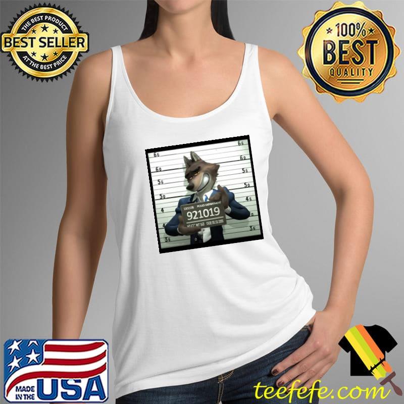 Police department The Bad Guys Mr Wolf Tank Top Police department The Bad Guys Mr Wolf Tank Top