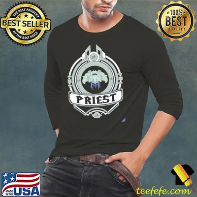 Priest crest game shirt