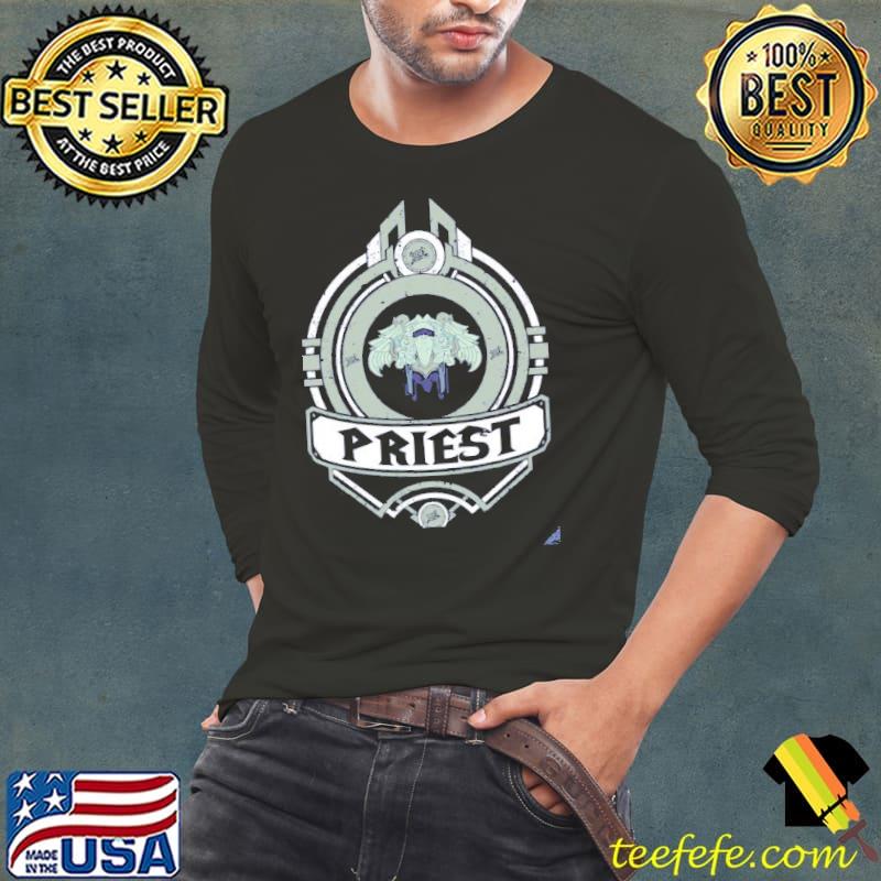 Priest crest game shirt