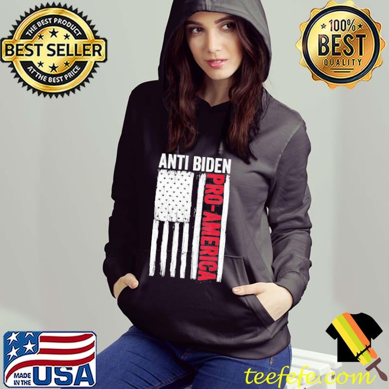 Pro America antI Biden flag usa Joe 4th july Hoodie Pro America antI Biden flag usa Joe 4th july Hoodie