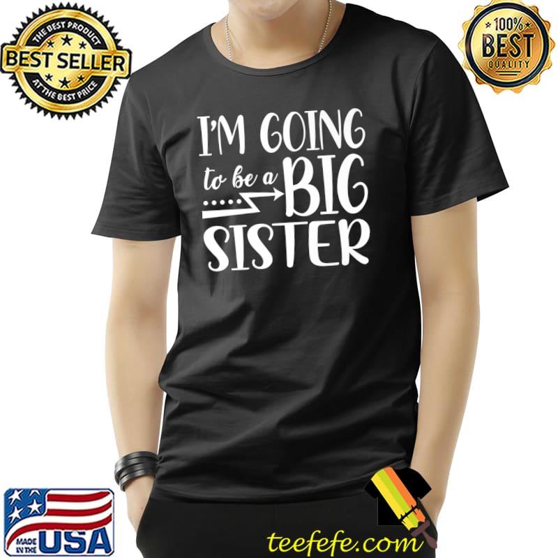 Promoted To Big Sis Leveled Up To Big Sisters Sibling Premium T-Shirt
