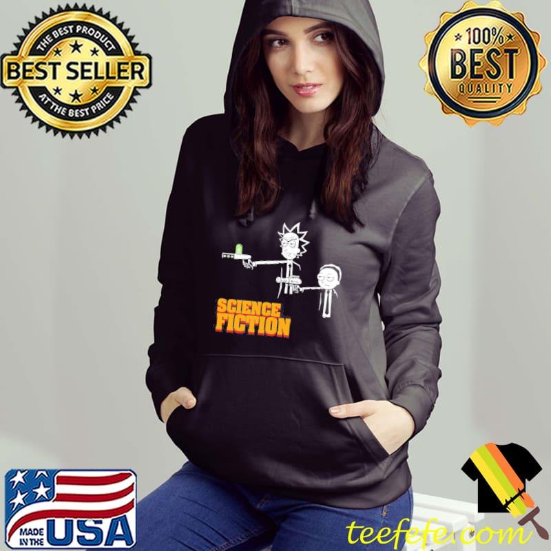 Pulp science fiction rick and morty Hoodie Pulp science fiction rick and morty Hoodie