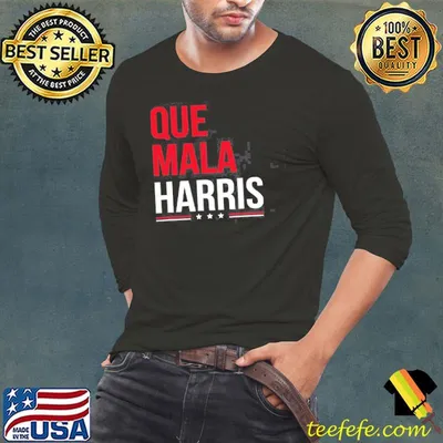 Que mala Harris antI Kamala Harris Joe Biden border protest shirt