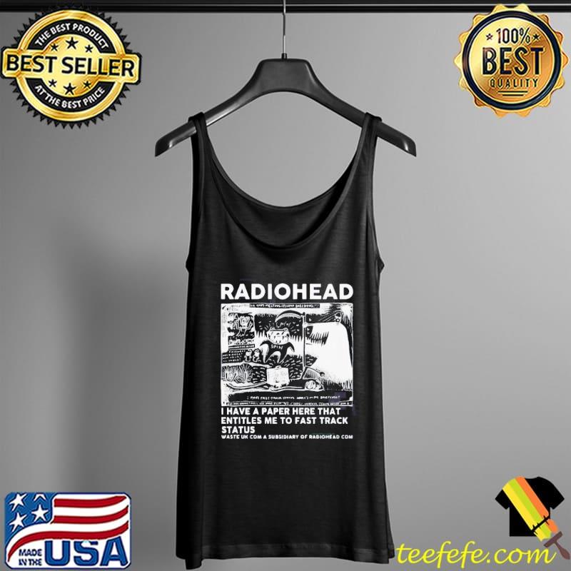 Radiohead vintage rock band Tank Top Radiohead vintage rock band Tank Top