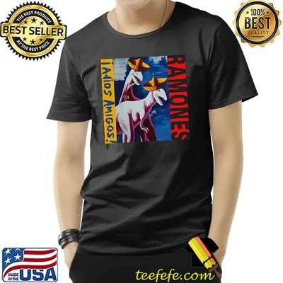Ramones adios amigos album cover black shirt