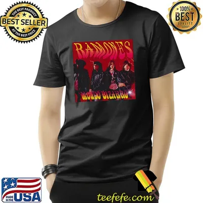 Ramones mondo bizarro album cover black shirt