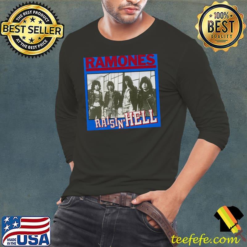 Ramones raisin hell album cover Long Sleeve Tee Ramones raisin hell album cover Long Sleeve Tee