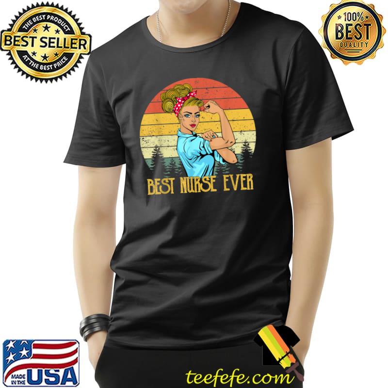Retro Vintage Best Nurse Ever Proud Grandma Life Mothers Day T-Shirt Retro Vintage Best Nurse Ever Proud Grandma Life Mothers Day T-Shirt