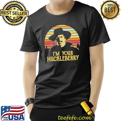 Retro vintage I'm your huckleberry vintage gift shirt