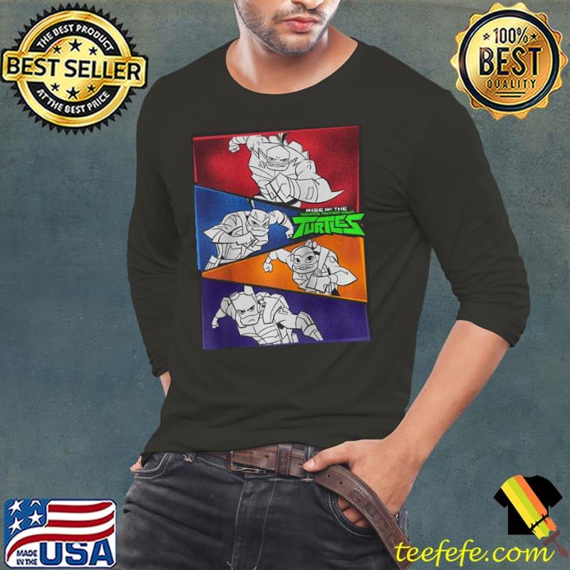 Rise of thenage mutant ninja turtles four raglan baseball gift Long Sleeve Tee Rise of thenage mutant ninja turtles four raglan baseball gift Long Sleeve Tee
