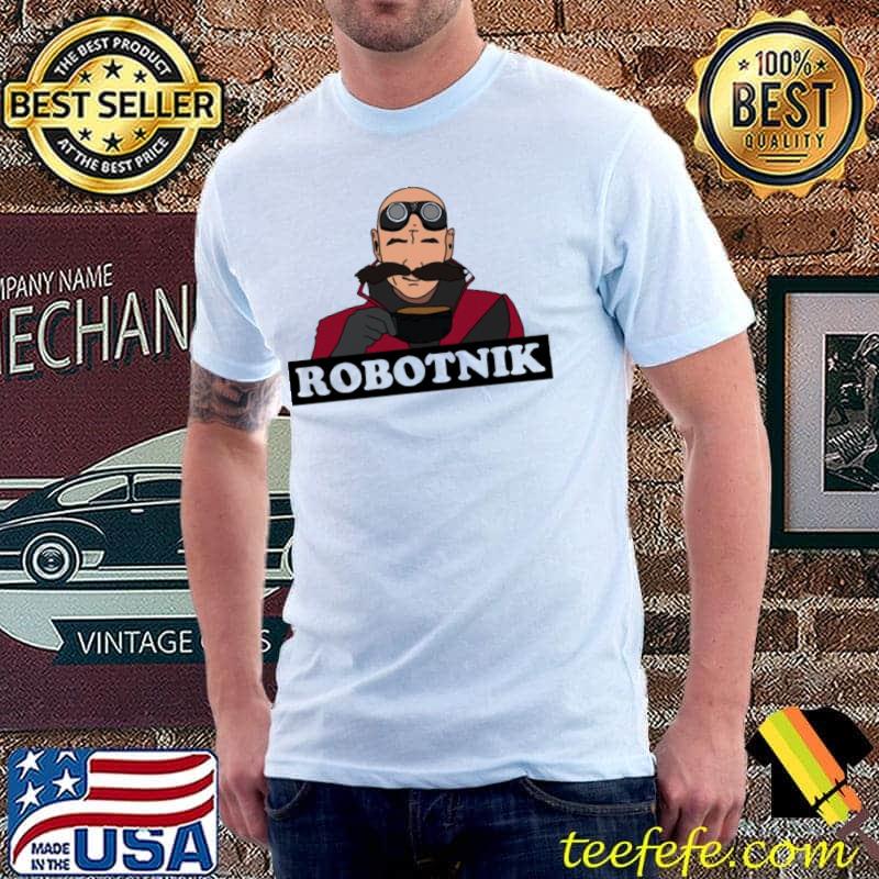 Robotnik sonic the hedgehog character shirt