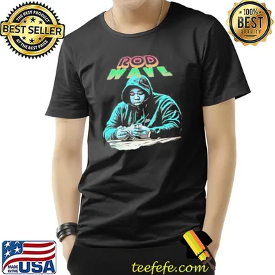 Rod wave American rapper design shirt