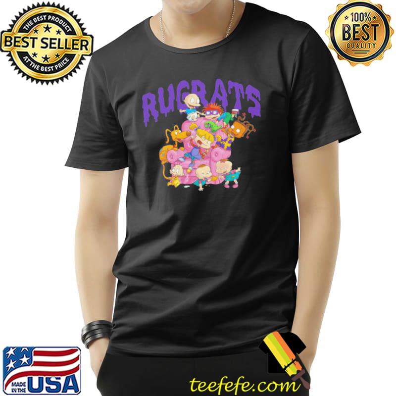 Rugrats 90s rewind pink couch shirt