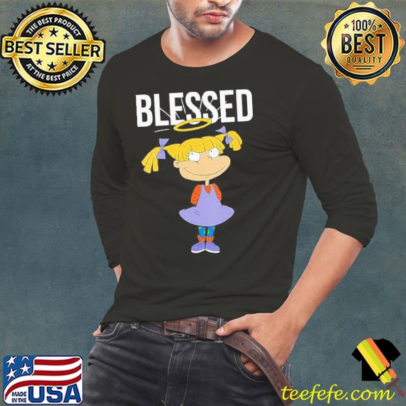 Rugrats angelica blessed funny face gift Long Sleeve Tee Rugrats angelica blessed funny face gift Long Sleeve Tee