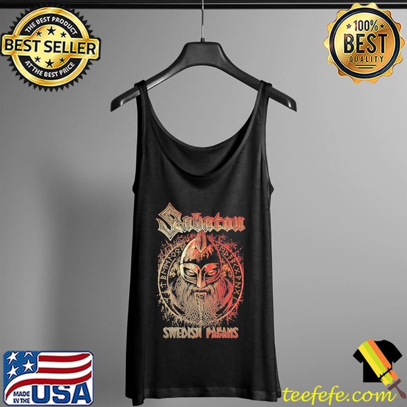 Sabaton Swedish Pagans Shirt Tank Top Sabaton Swedish Pagans Shirt Tank Top