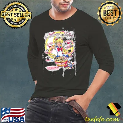 Sailor moon flakes cereal shirt