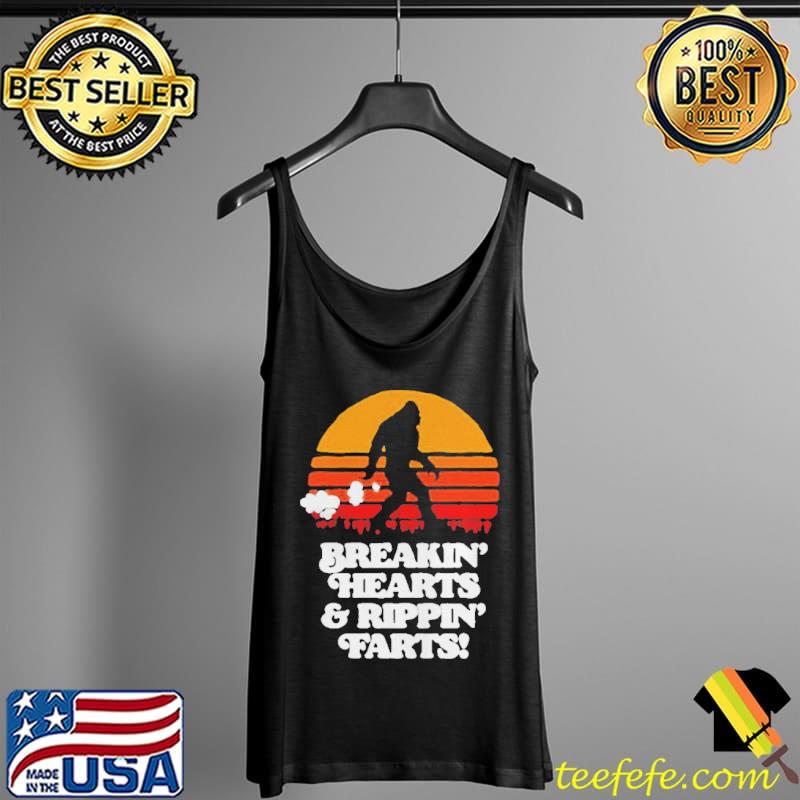 Sasquatch breaking hearts and ripping farts bigfoot sun Tank Top Sasquatch breaking hearts and ripping farts bigfoot sun Tank Top