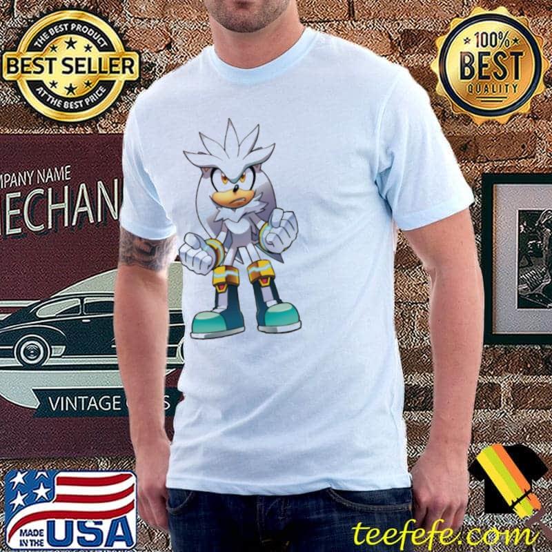 Silver the hedgehog 2 shirt