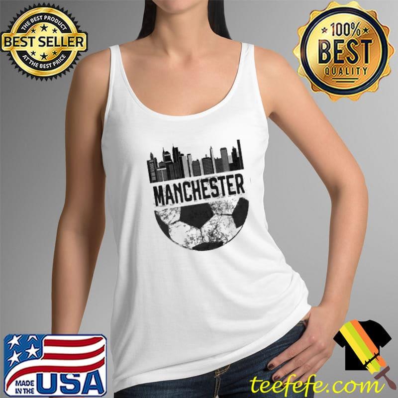 Skyline back to manchester united Football Tank Top Skyline back to manchester united Football Tank Top