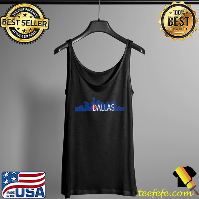 Skyline Dallas mavericks basketball Tank Top Skyline Dallas mavericks basketball Tank Top