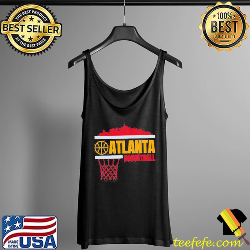 Skyline yellow red atlanta hawks basketball Tank Top Skyline yellow red atlanta hawks basketball Tank Top