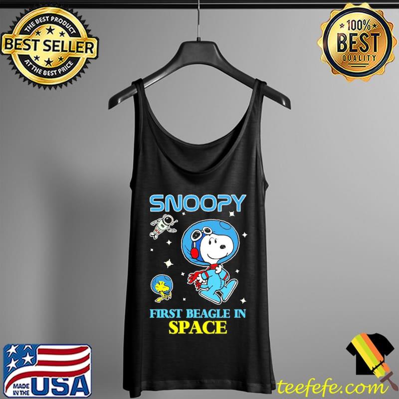 Snoopy First Beagle In Space Shirt Tank Top Snoopy First Beagle In Space Shirt Tank Top
