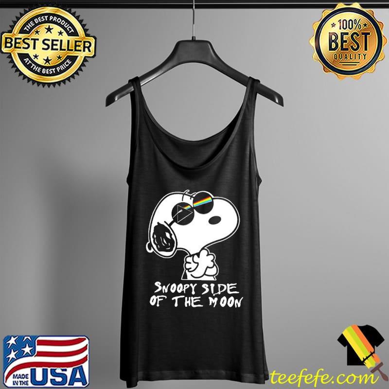 Snoopy Side Of The Moon Shirt Tank Top Snoopy Side Of The Moon Shirt Tank Top