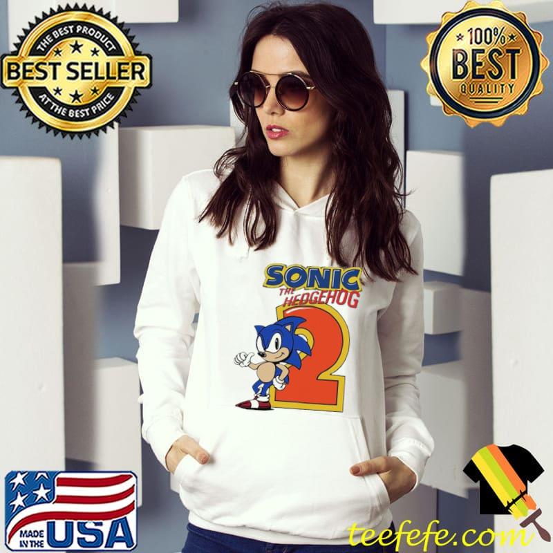 Sonic the hedgehog 2 movie cartoon Hoodie Sonic the hedgehog 2 movie cartoon Hoodie