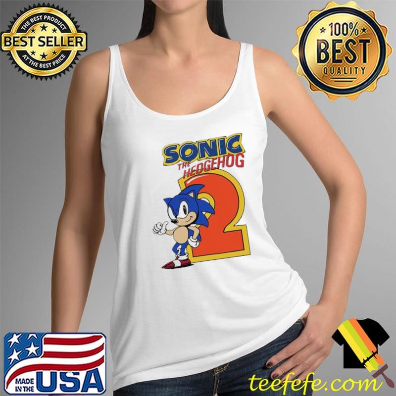Sonic the hedgehog 2 movie cartoon Tank Top Sonic the hedgehog 2 movie cartoon Tank Top