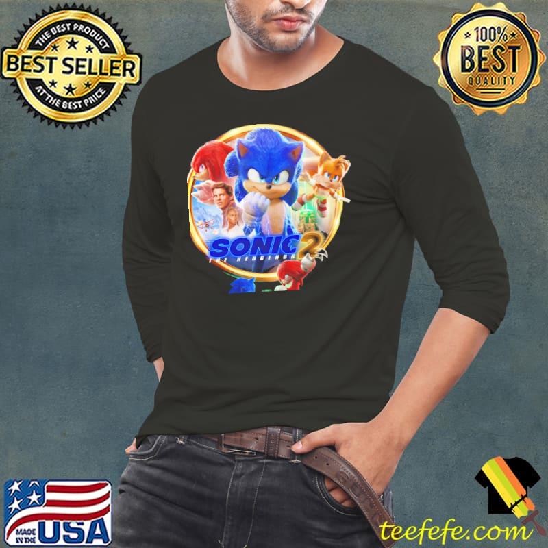 Sonic The Hedgehog Knuck Adventures Movie Shirt Long Sleeve Tee Sonic The Hedgehog Knuck Adventures Movie Shirt Long Sleeve Tee