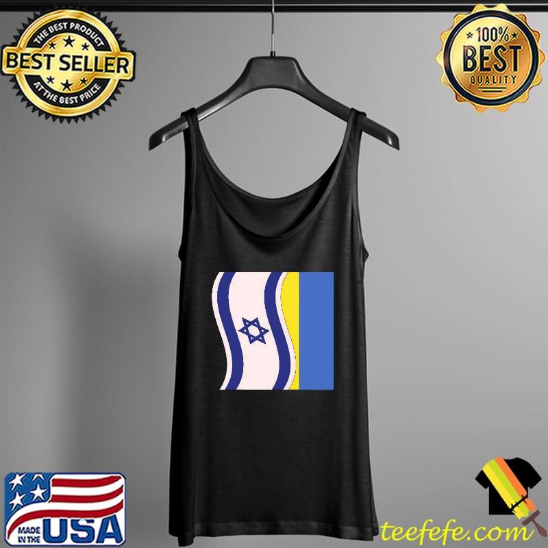 Support peace with israelI and ukrainian flag Tank Top Support peace with israelI and ukrainian flag Tank Top