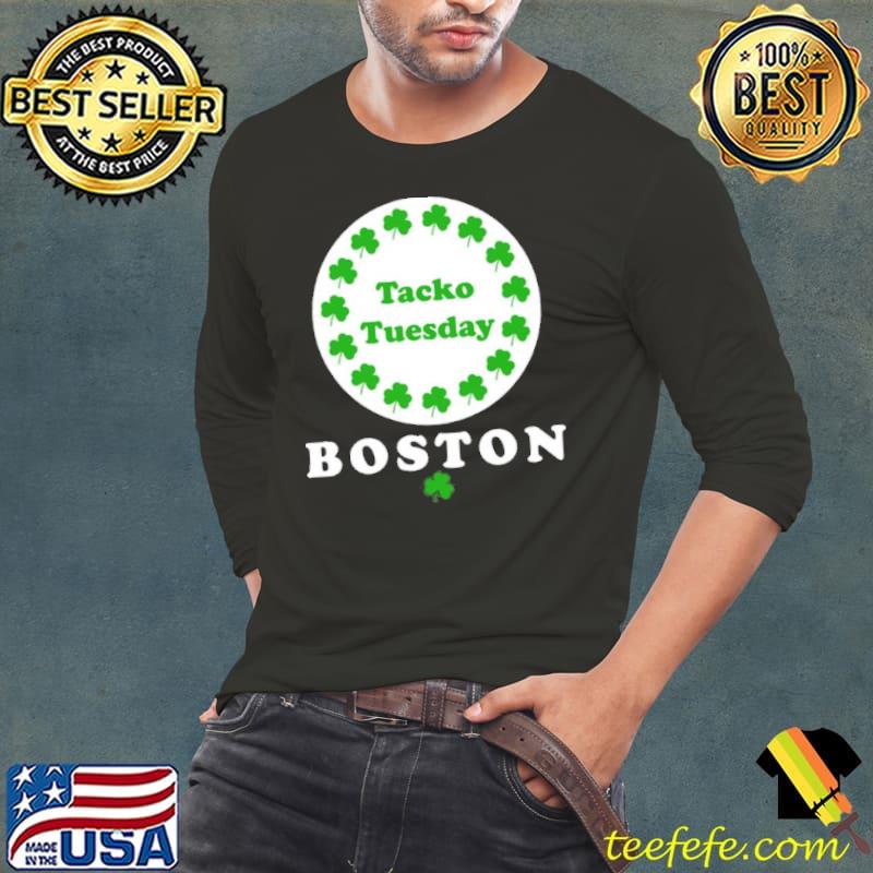 Tacko tuesday Boston celtics basketball Long Sleeve Tee Tacko tuesday Boston celtics basketball Long Sleeve Tee