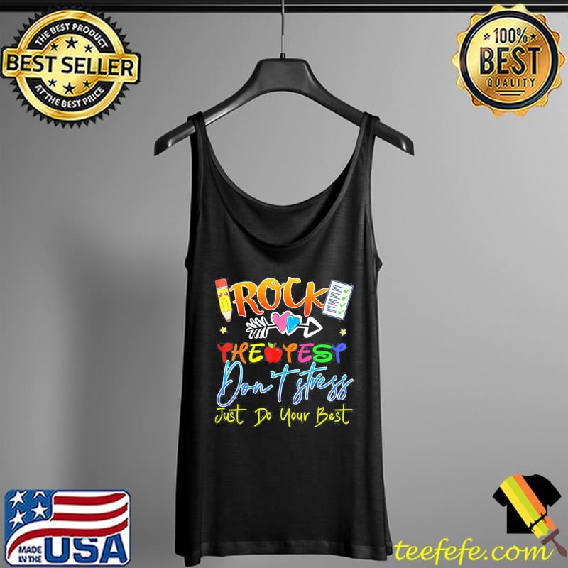 Test day rock the test teacher testing day teacher Tank Top Test day rock the test teacher testing day teacher Tank Top