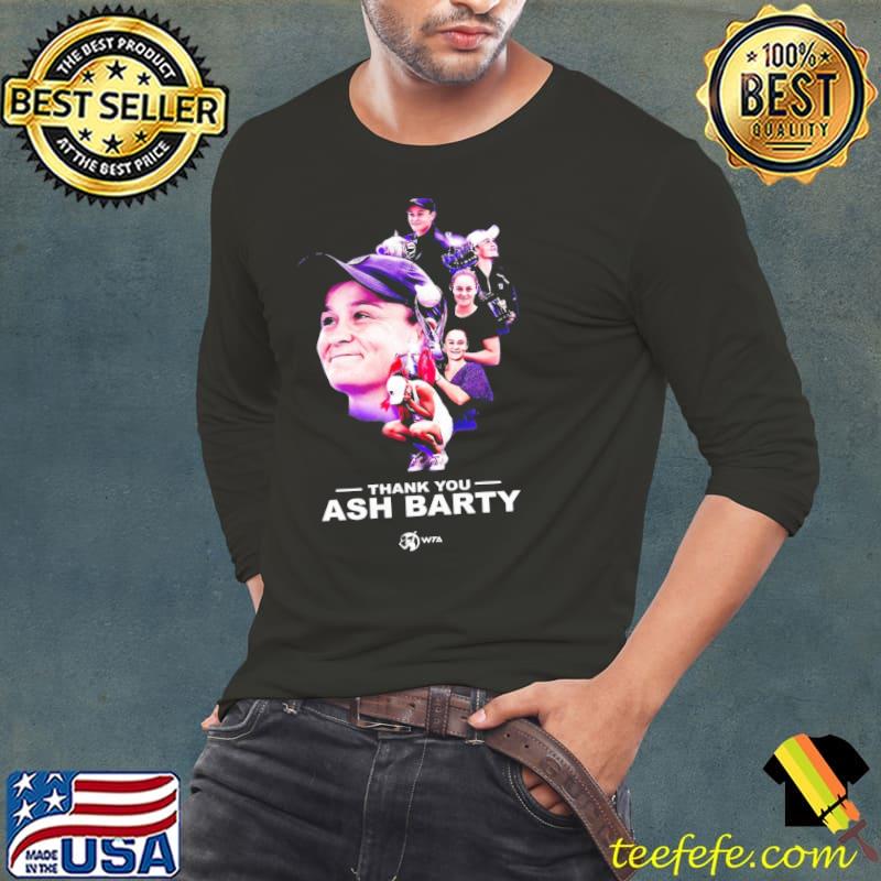 Thank you ash barty wta retire at age 25 Long Sleeve Tee Thank you ash barty wta retire at age 25 Long Sleeve Tee