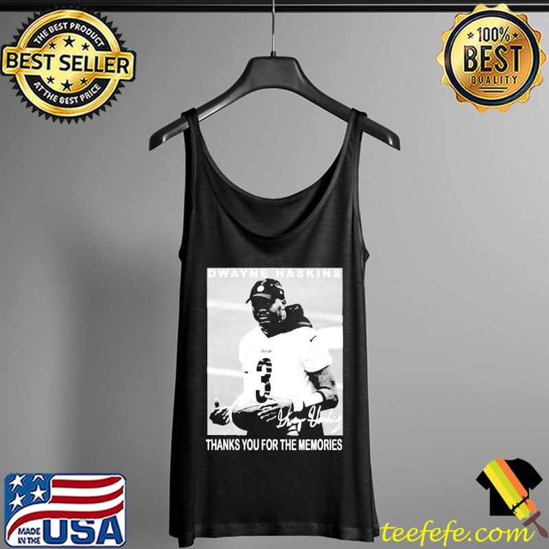 Thank you for the memories dwayne haskins rip 1997 2022 signature Tank Top Thank you for the memories dwayne haskins rip 1997 2022 signature Tank Top