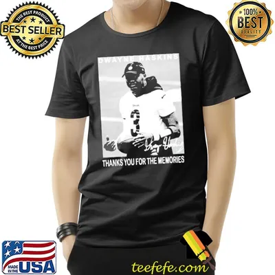 Thank you for the memories dwayne haskins rip 1997 2022 signature shirt