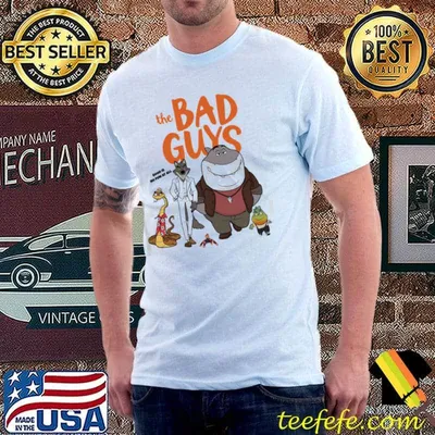 The Bad Guys 2022 Film Movie Shirt