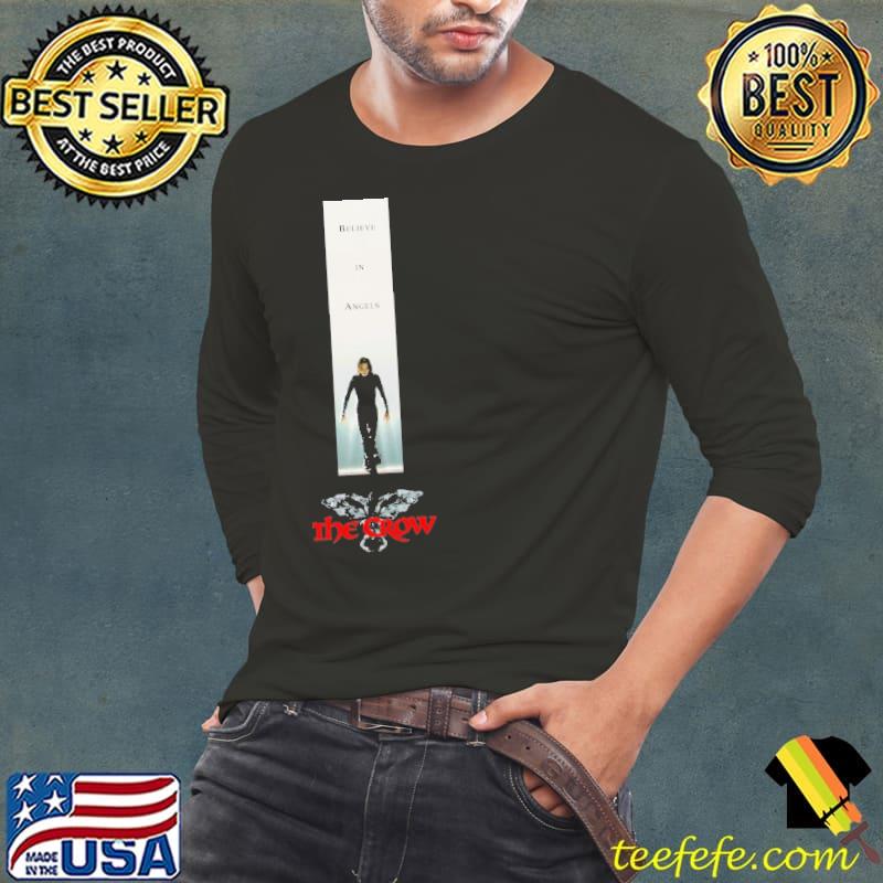 The Crow Believe In Angels Shirt Long Sleeve Tee The Crow Believe In Angels Shirt Long Sleeve Tee