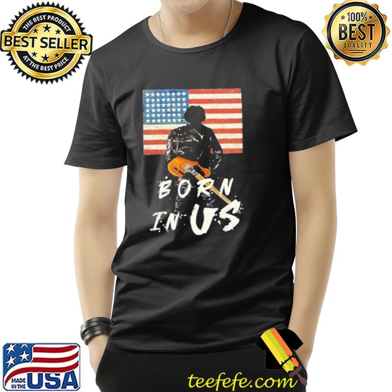 The legend guitaris America born is us shirt