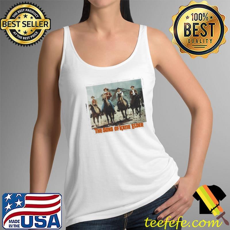 The Sons of Katie Elder Poster Shirt Tank Top The Sons of Katie Elder Poster Shirt Tank Top